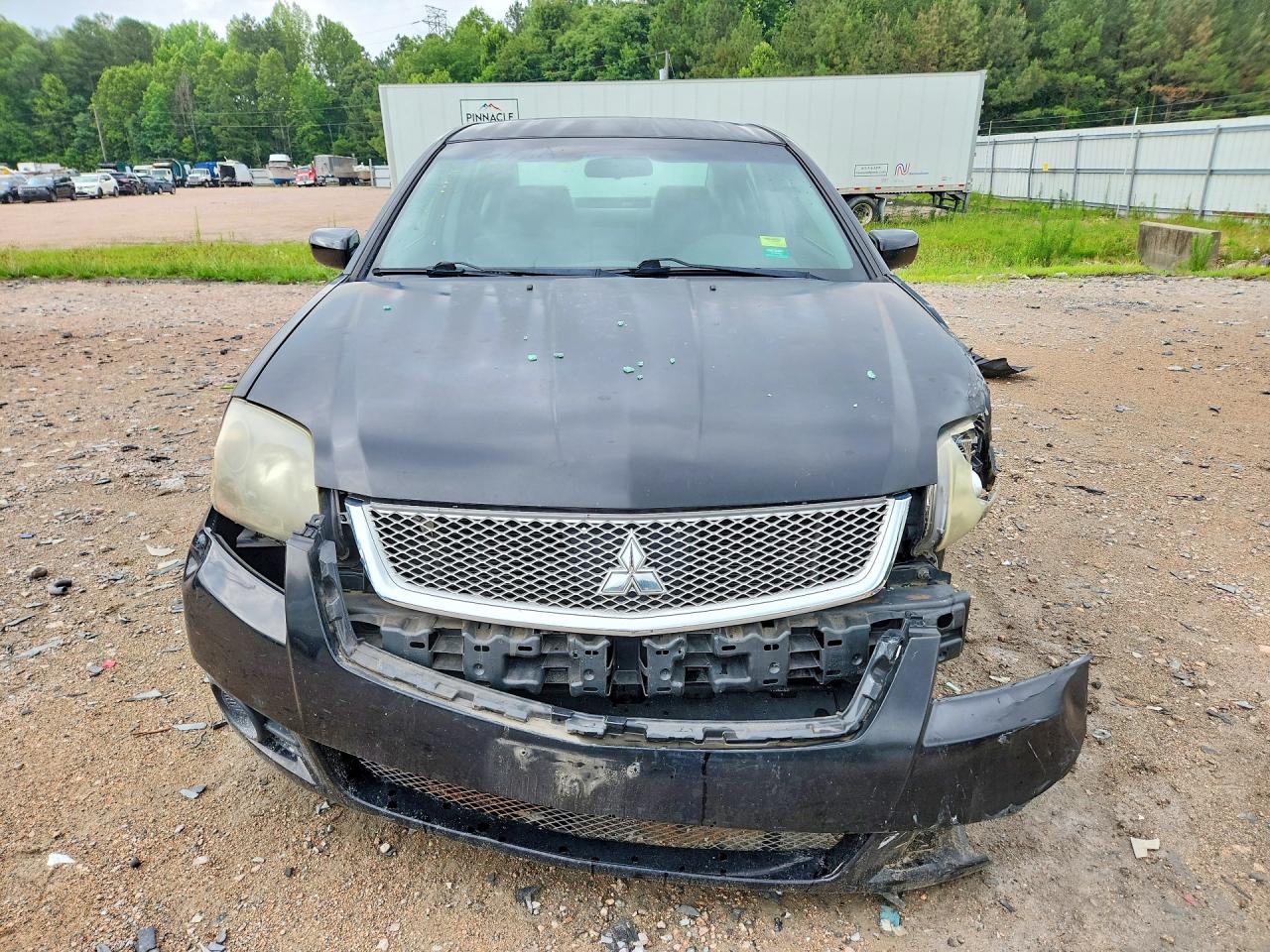 2011 Mitsubishi Galant Fe Black vin: 4A32B2FF3BE020143