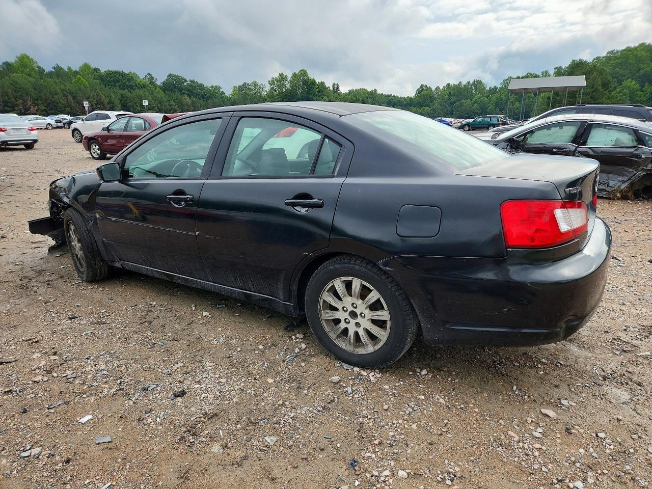 2011 Mitsubishi Galant Fe Black vin: 4A32B2FF3BE020143