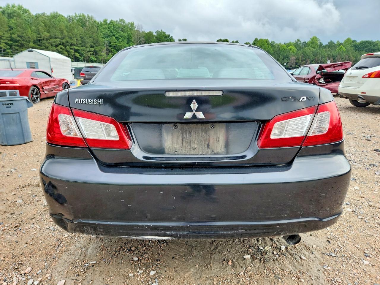 2011 Mitsubishi Galant Fe Black vin: 4A32B2FF3BE020143