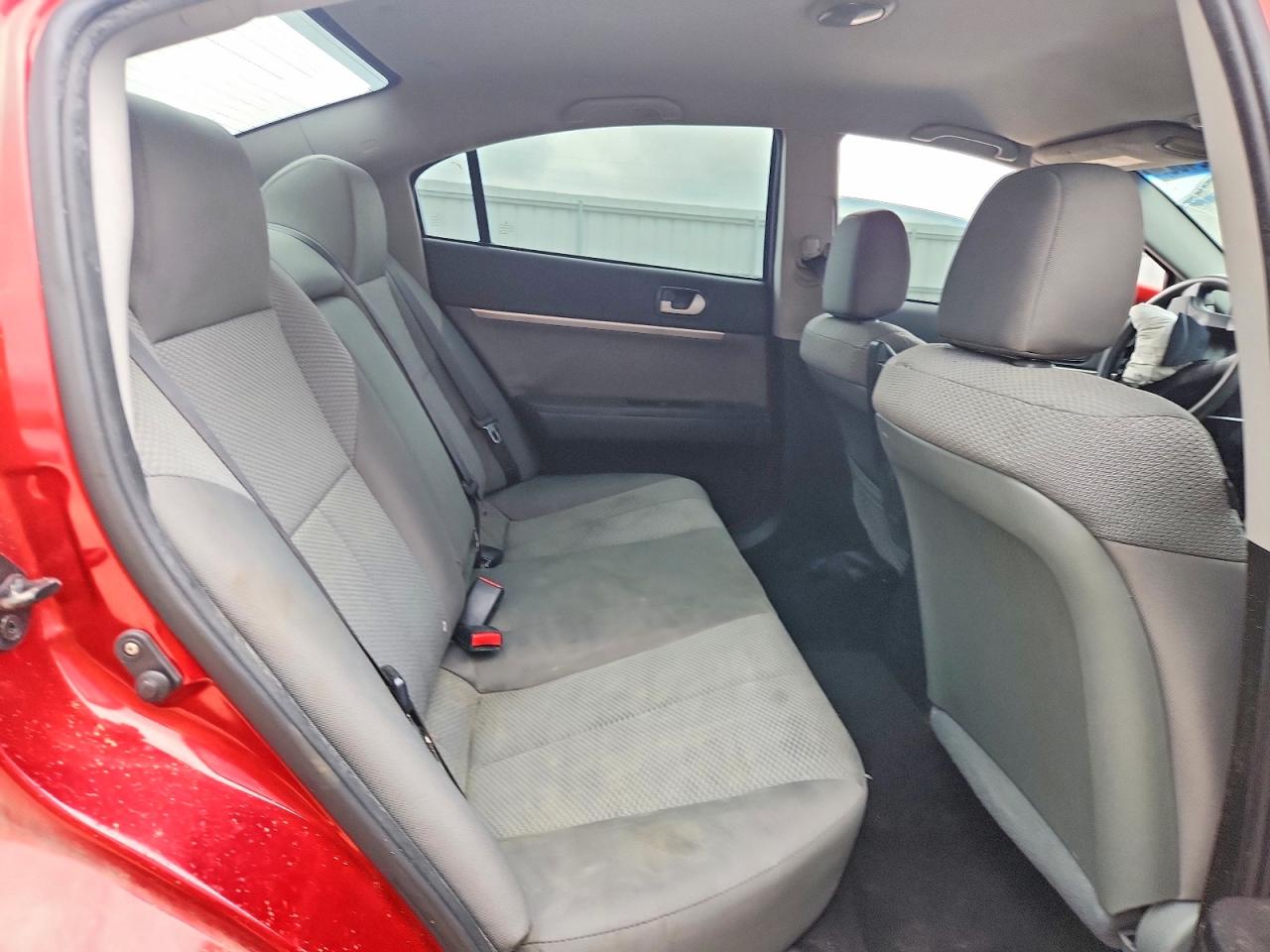 2011 Mitsubishi Galant Fe Красный vin: 4A32B2FF4BE018899