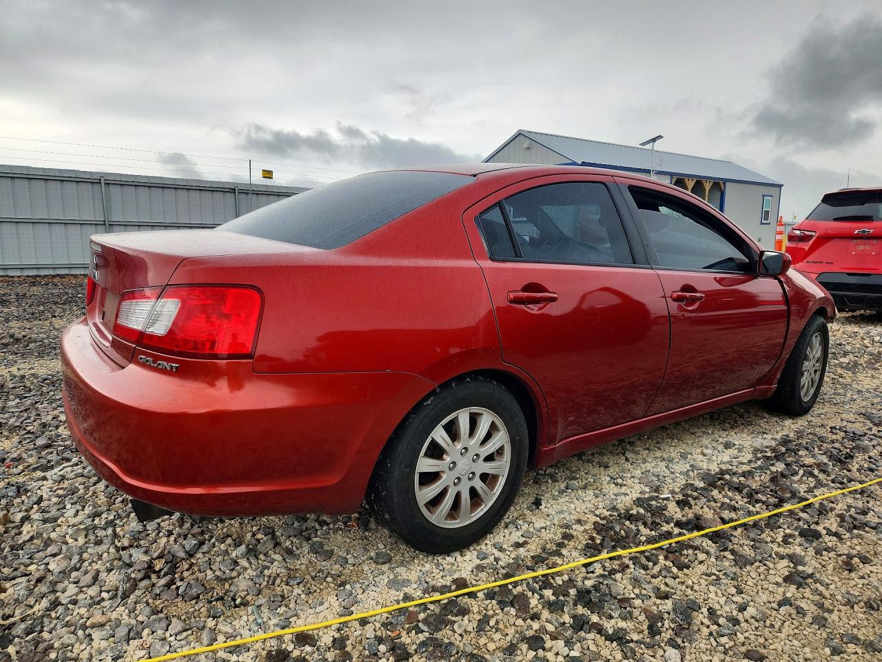 2011 Mitsubishi Galant Fe Красный vin: 4A32B2FF4BE018899