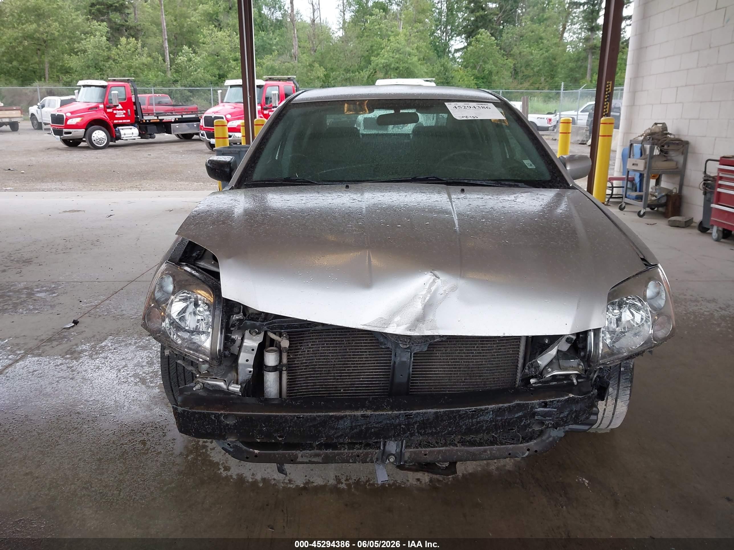 2012 Mitsubishi Galant Fe Silver vin: 4A32B2FF4CE022906