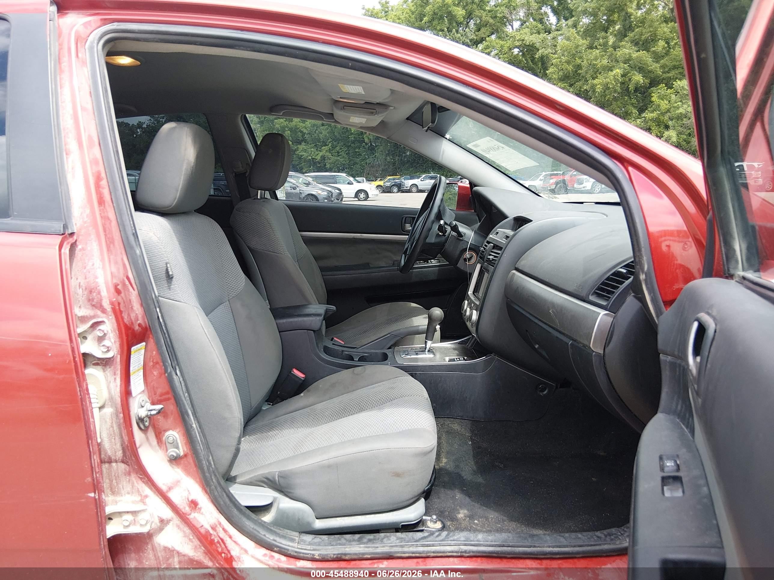 2011 Mitsubishi Galant Fe Красный vin: 4A32B2FF5BE028437