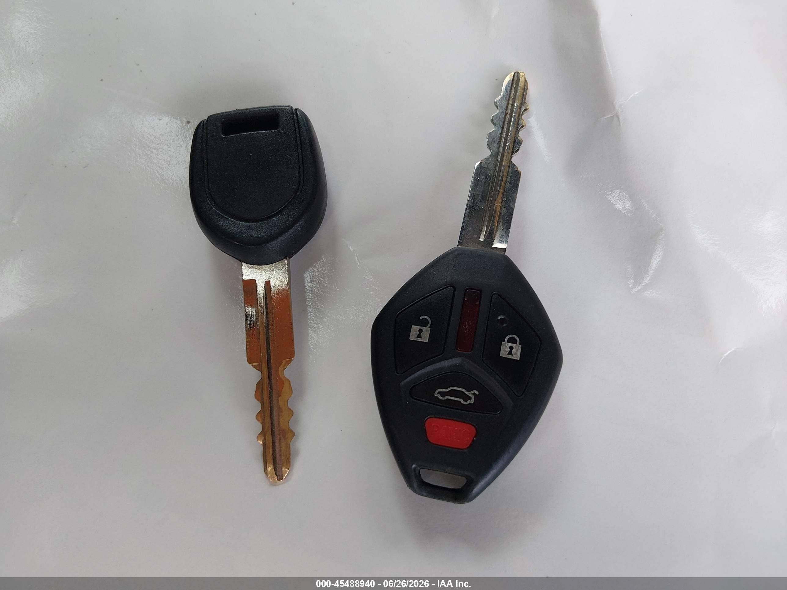 2011 Mitsubishi Galant Fe Красный vin: 4A32B2FF5BE028437