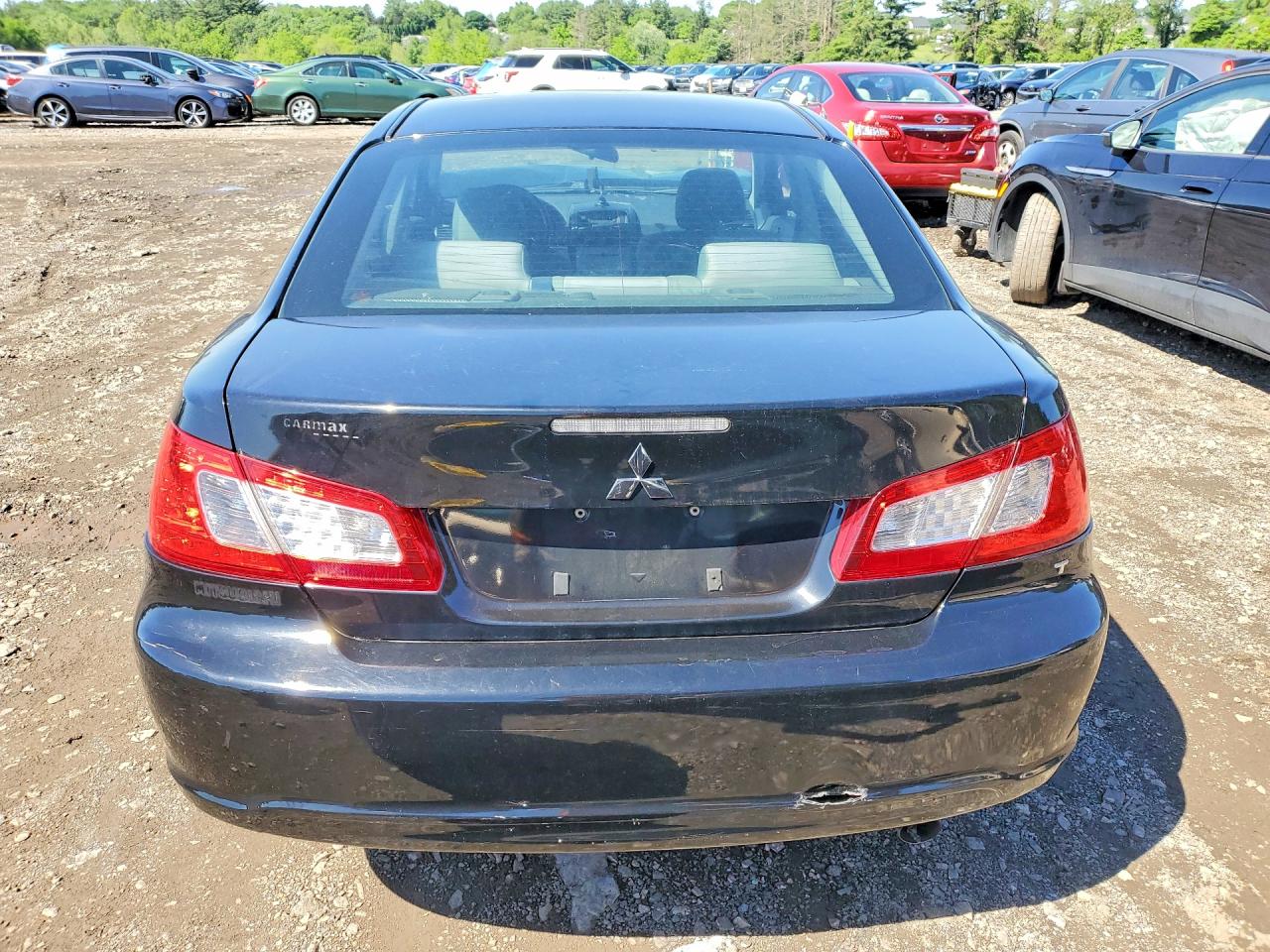 2010 Mitsubishi Galant Fe Black vin: 4A32B2FF6AE003299