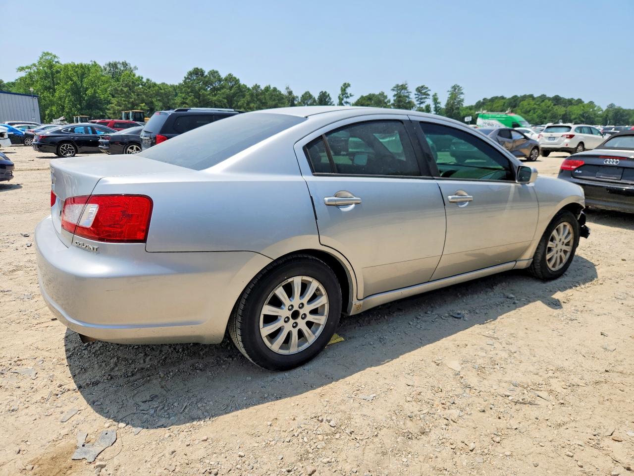 2011 Mitsubishi Galant Fe Silver vin: 4A32B2FF7BE029203