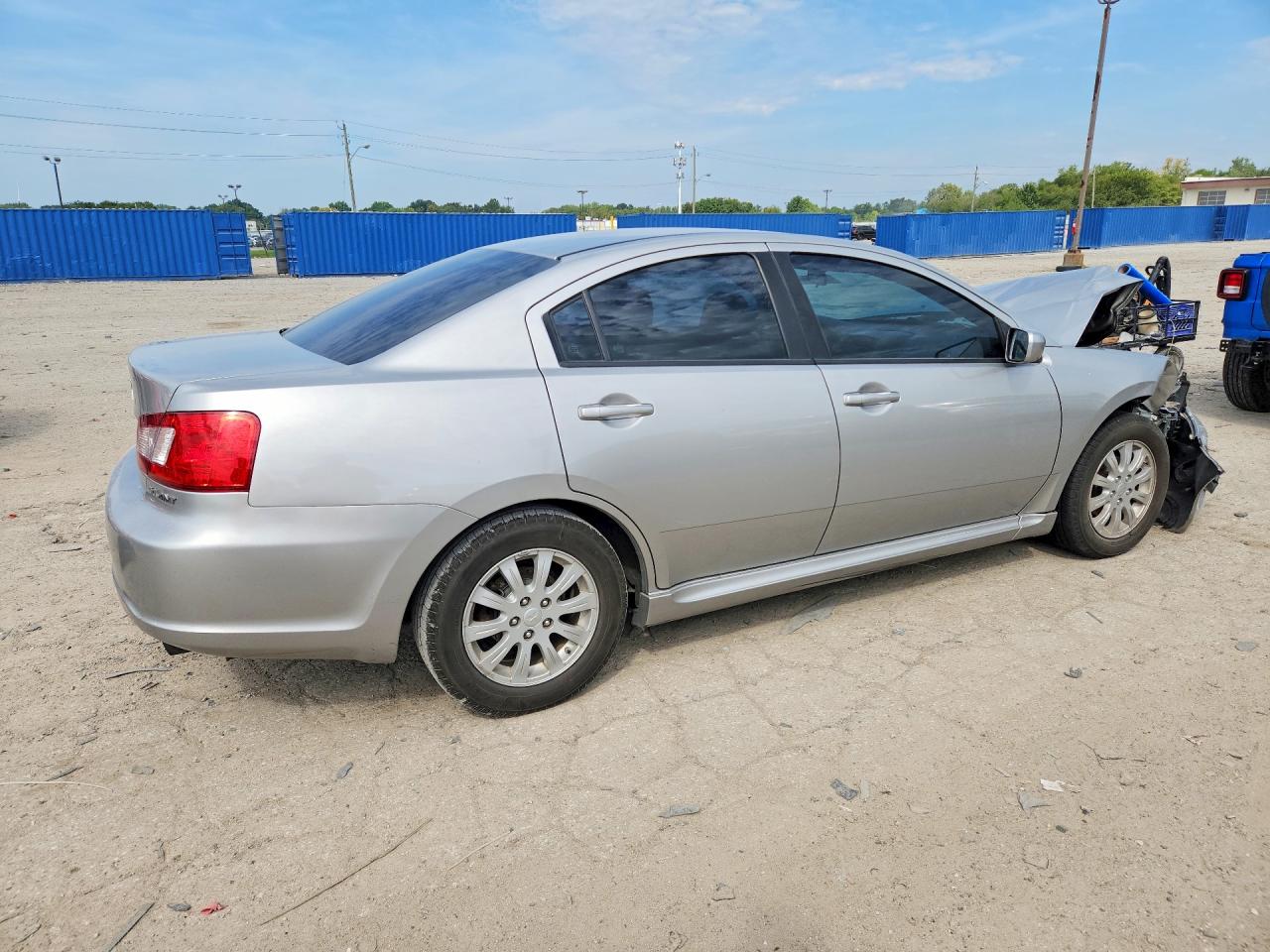 2010 Mitsubishi Galant Fe Silver vin: 4A32B2FF8AE003238