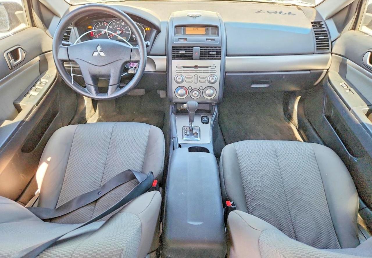 2010 Mitsubishi Galant Black vin: 4A32B2FF8AE017933
