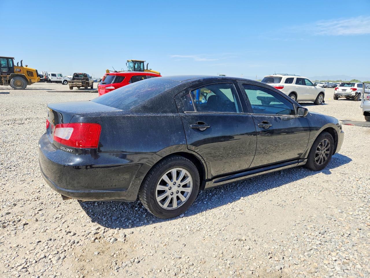 2010 Mitsubishi Galant Black vin: 4A32B2FF8AE017933