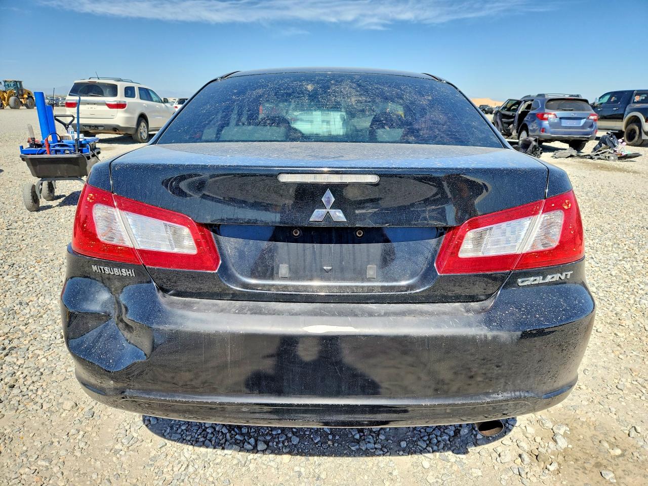 2010 Mitsubishi Galant Black vin: 4A32B2FF8AE017933