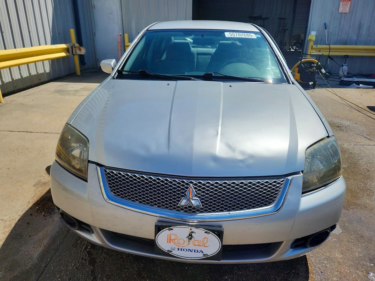 2011 Mitsubishi Galant Fe Silver vin: 4A32B2FF8BE018713