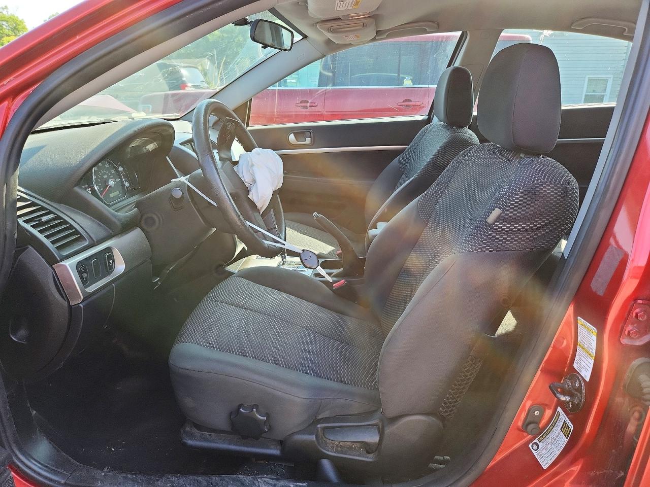 2012 Mitsubishi Galant Fe Red vin: 4A32B2FF8CE021192