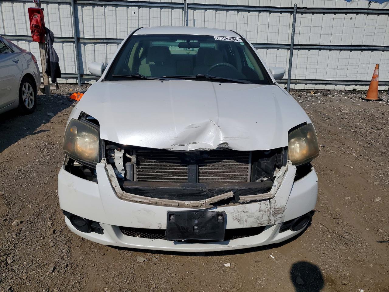 2011 Mitsubishi Galant Es Белый vin: 4A32B3FF0BE017271