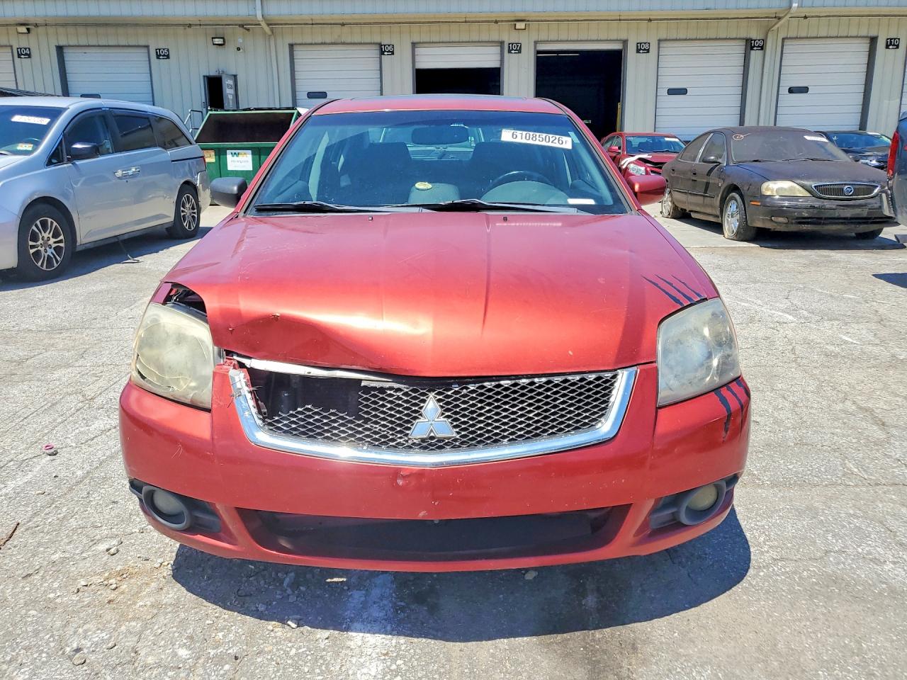 2012 Mitsubishi Galant Es Red vin: 4A32B3FF0CE010287