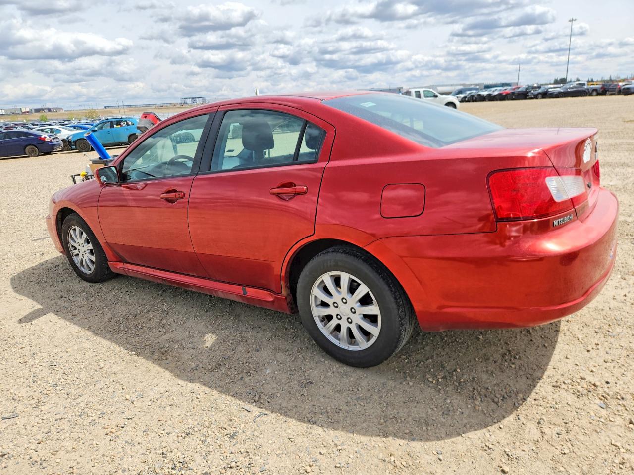 2010 Mitsubishi Galant Es Red vin: 4A32B3FF1AE601001