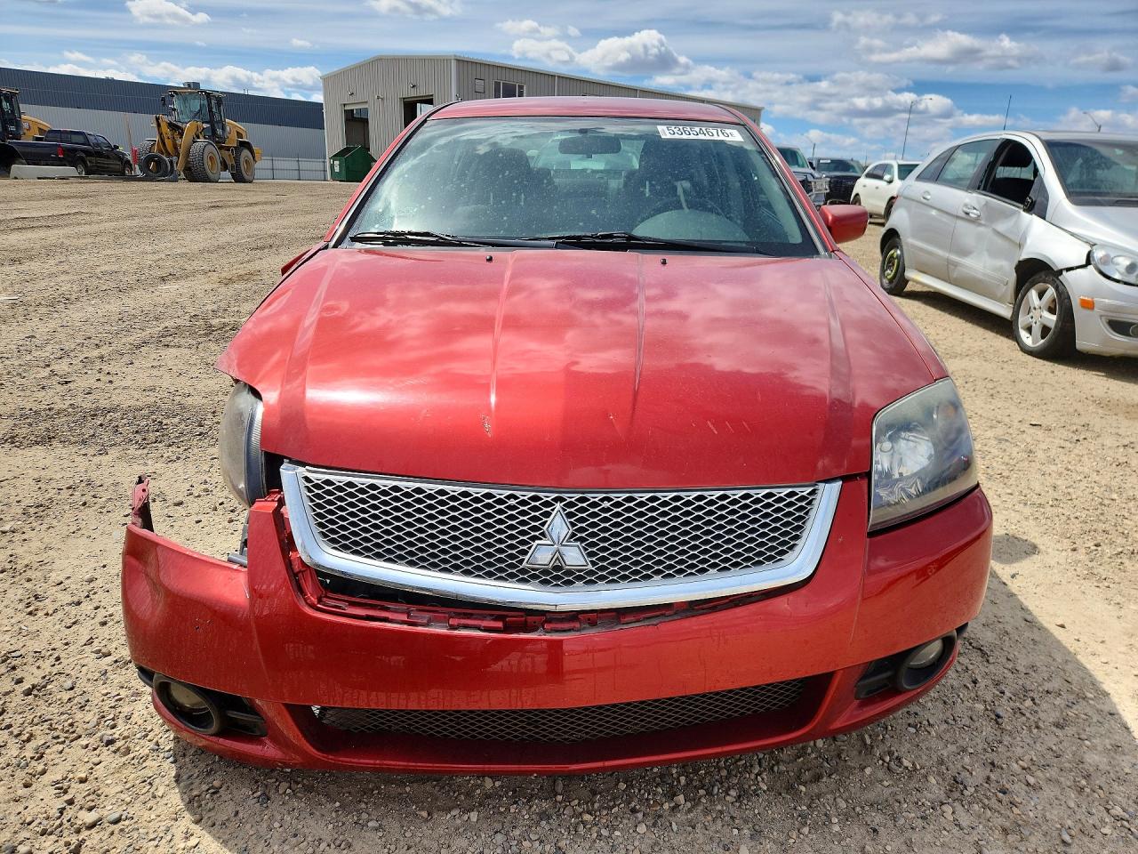 2010 Mitsubishi Galant Es Red vin: 4A32B3FF1AE601001