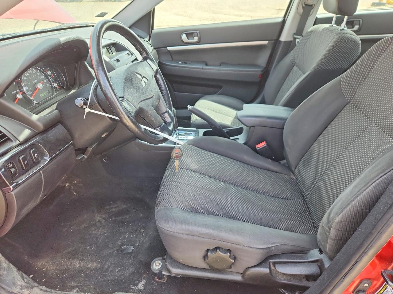 2010 Mitsubishi Galant Es Red vin: 4A32B3FF1AE601001