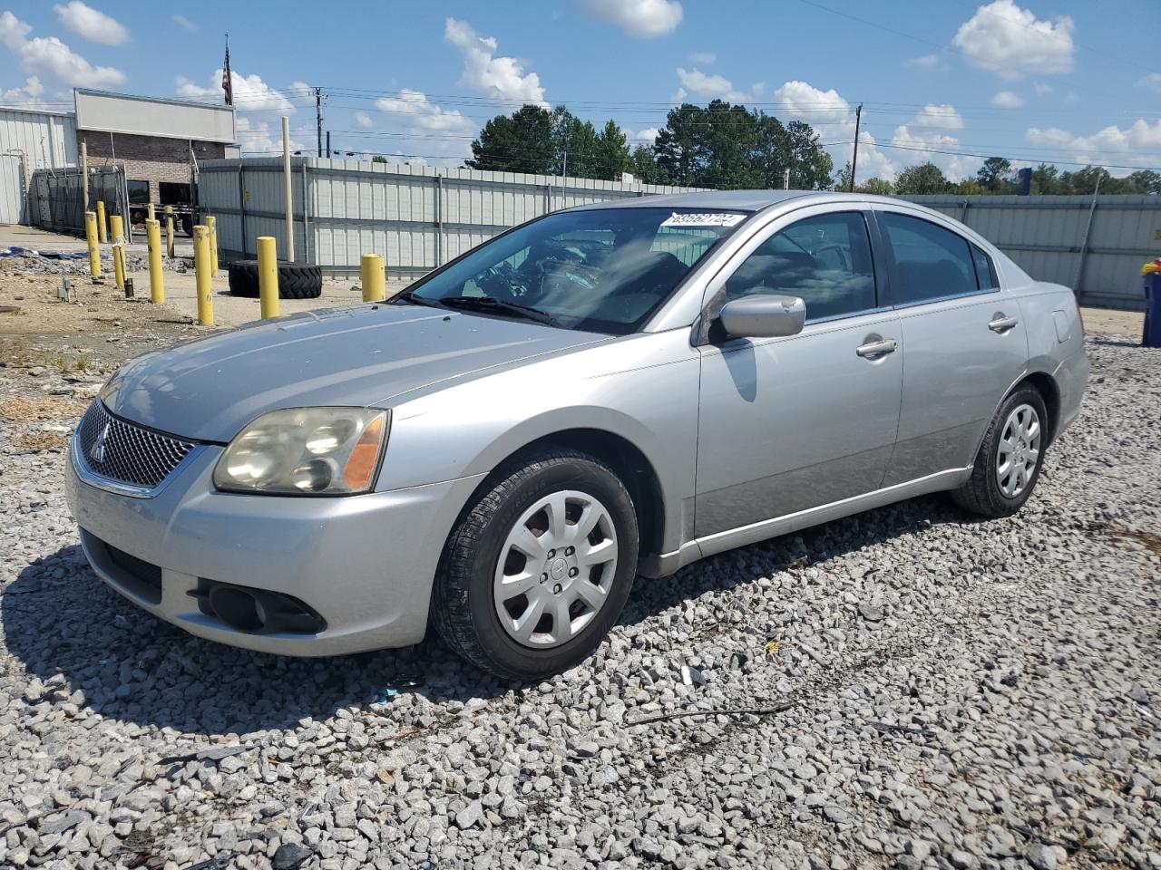 2012 Mitsubishi Galant Es Silver vin: 4A32B3FF1CE023534