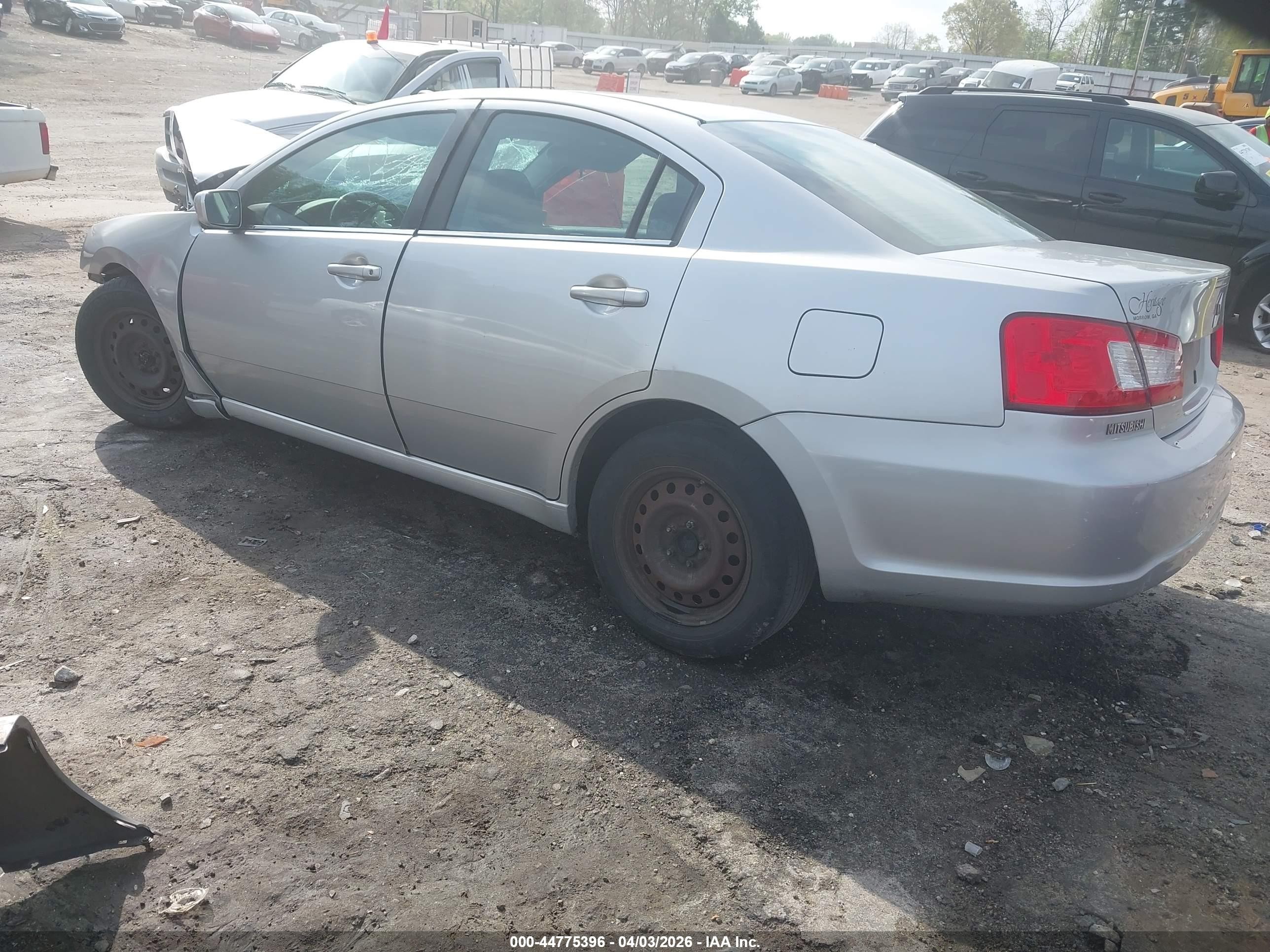 2012 Mitsubishi Galant Es/se Silver vin: 4A32B3FF2CE014048