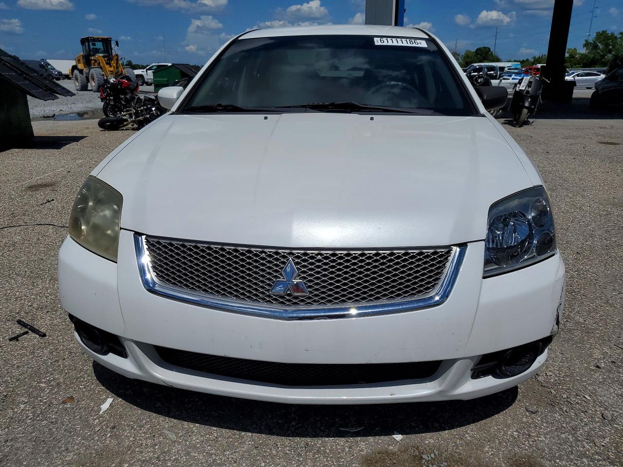 2012 Mitsubishi Galant Es/se White vin: 4A32B3FF2CE014289