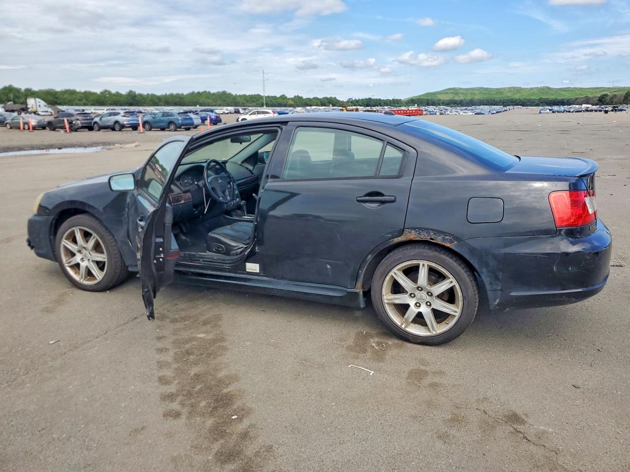 2010 Mitsubishi Galant Es Черный vin: 4A32B3FF3AE012497