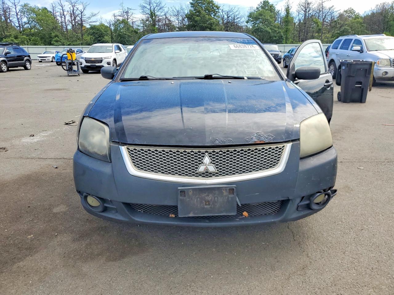 2010 Mitsubishi Galant Es Черный vin: 4A32B3FF3AE012497