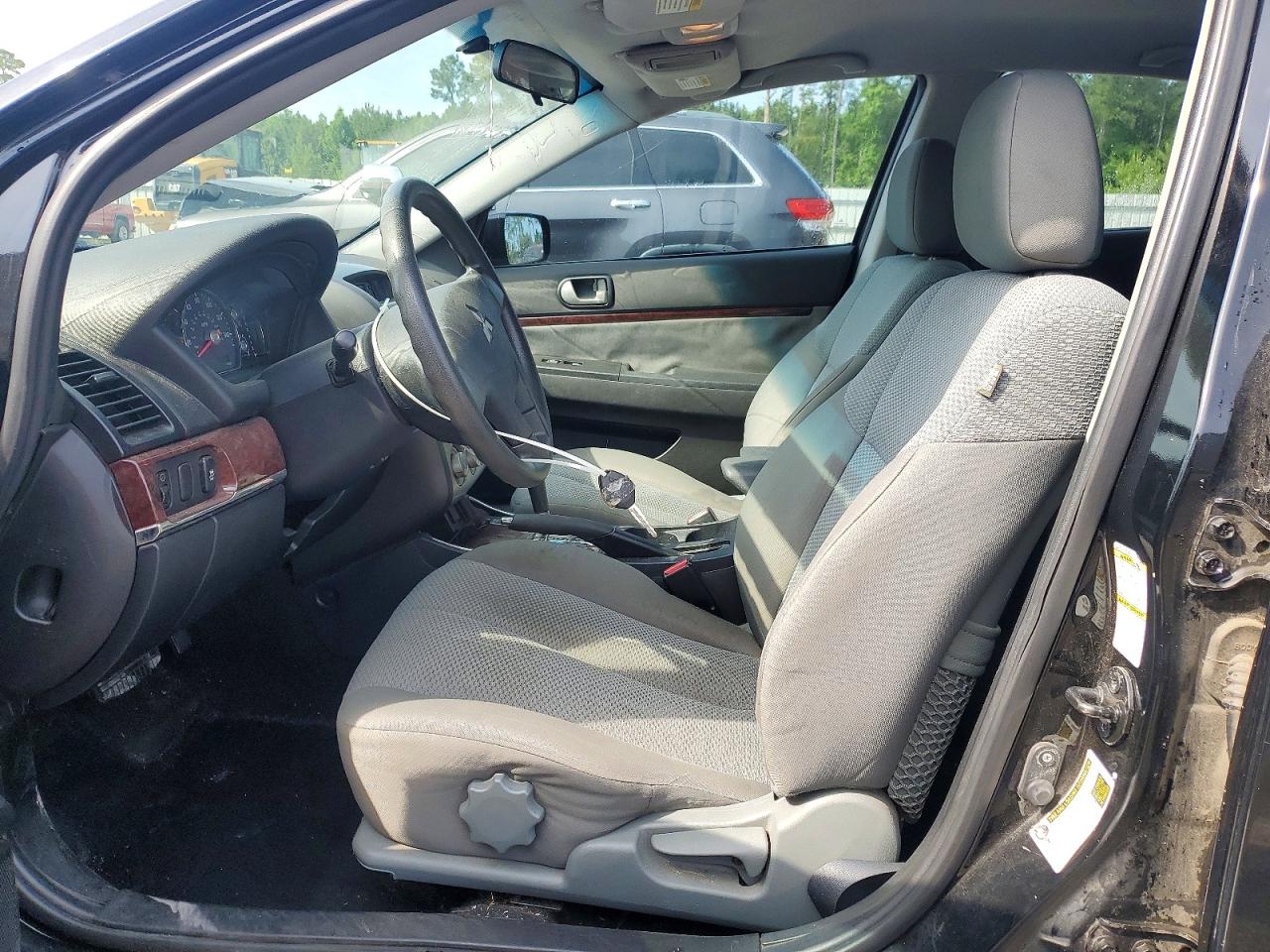 2010 Mitsubishi Galant Es Black vin: 4A32B3FF4AE009950