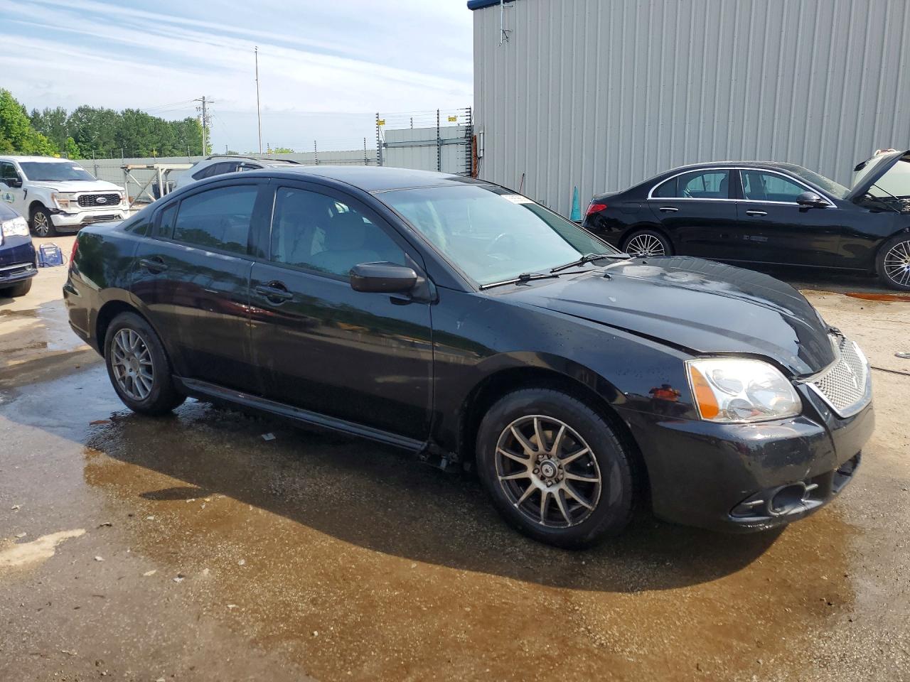 2010 Mitsubishi Galant Es Black vin: 4A32B3FF4AE009950