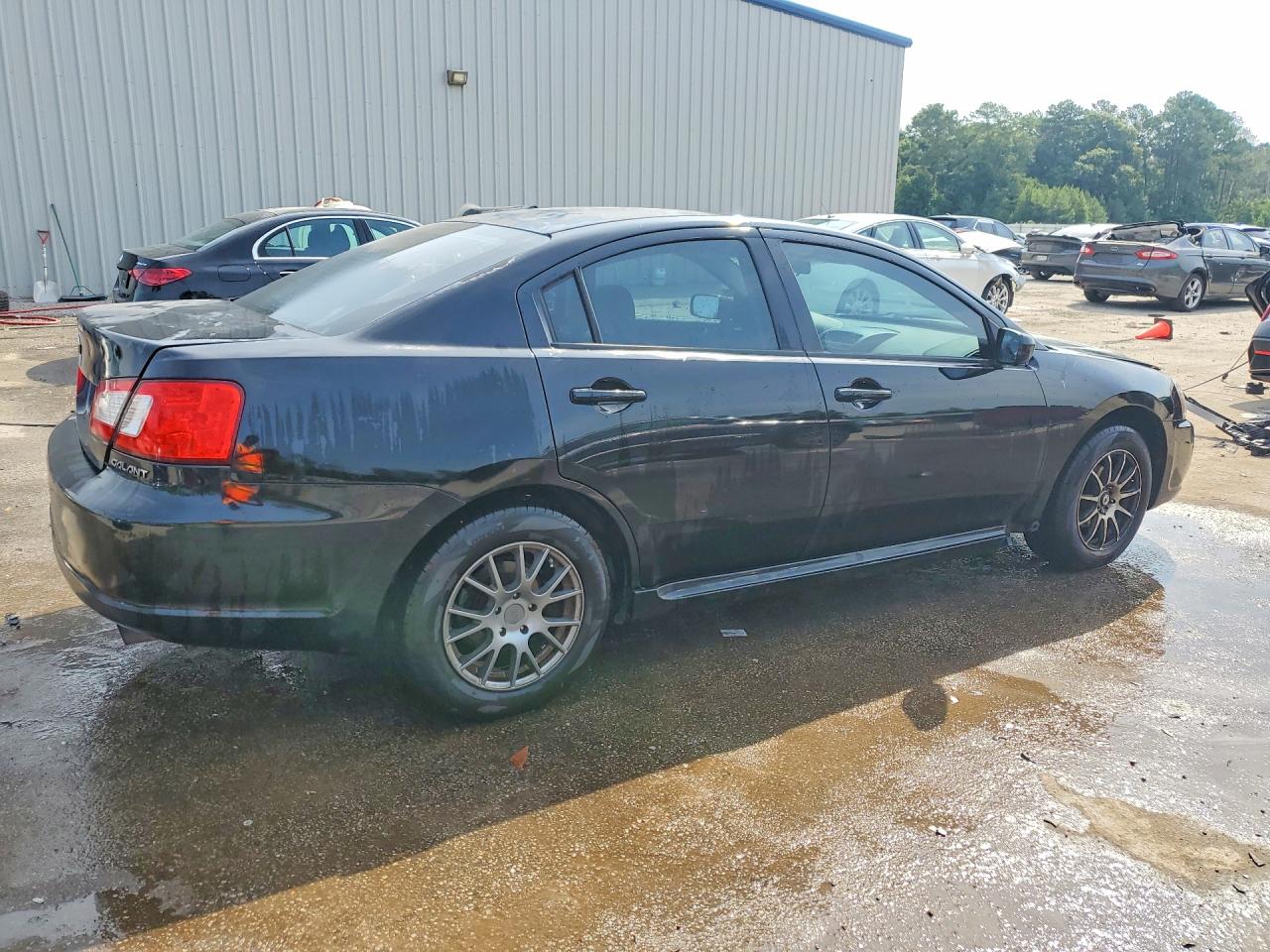 2010 Mitsubishi Galant Es Black vin: 4A32B3FF4AE009950
