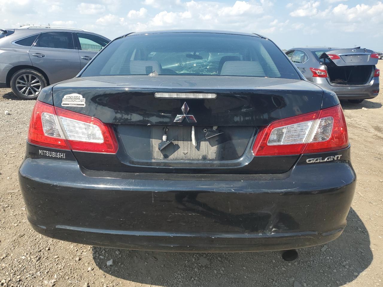 2012 Mitsubishi Galant Es Black vin: 4A32B3FF4CE013614