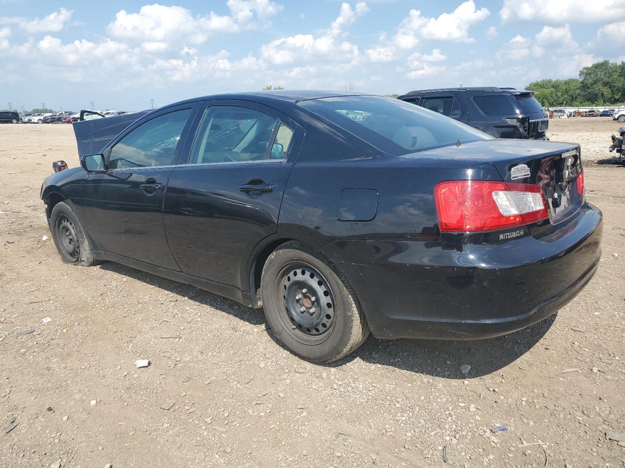 2012 Mitsubishi Galant Es Black vin: 4A32B3FF4CE013614