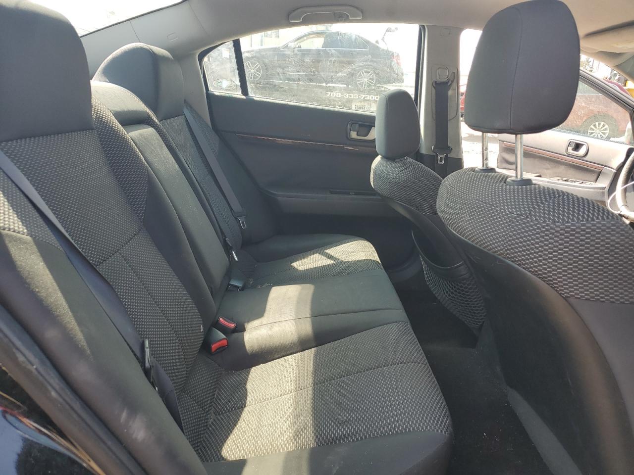 2012 Mitsubishi Galant Es Black vin: 4A32B3FF4CE013614