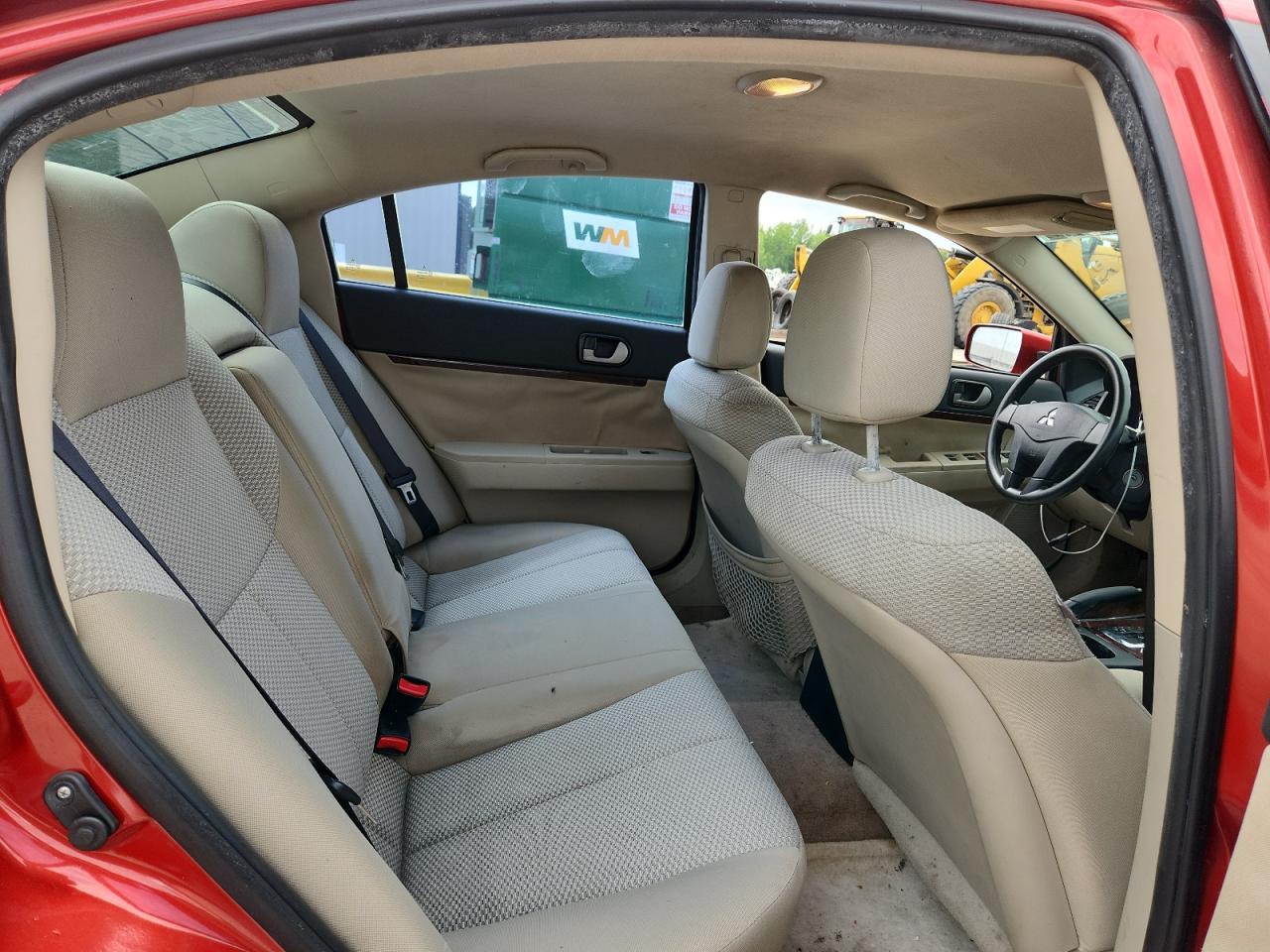 2012 Mitsubishi Galant Es Red vin: 4A32B3FF5CE013234
