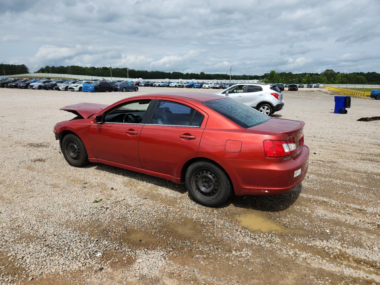 2012 Mitsubishi Galant Es Red vin: 4A32B3FF5CE013234
