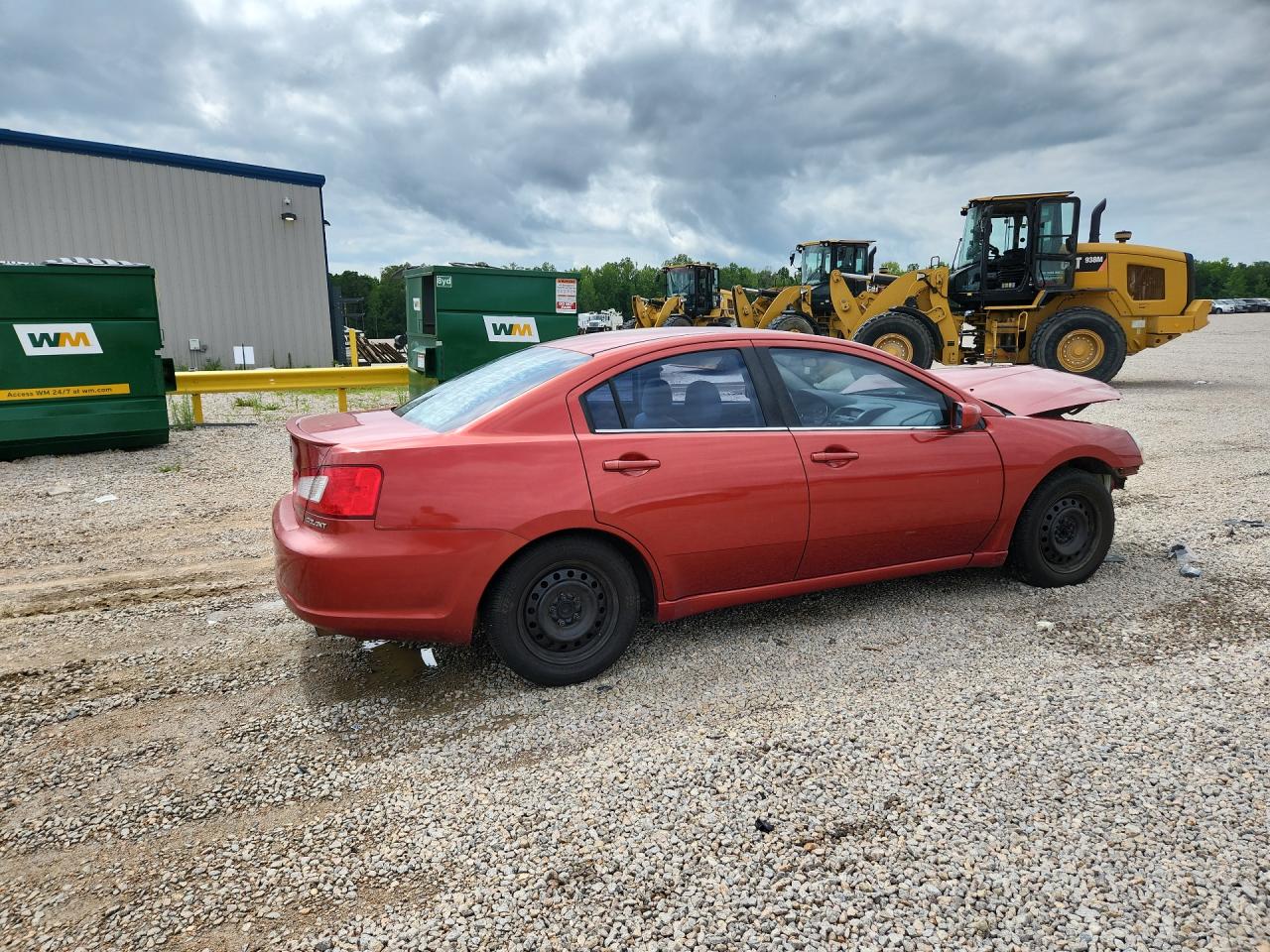 2012 Mitsubishi Galant Es Red vin: 4A32B3FF5CE013234