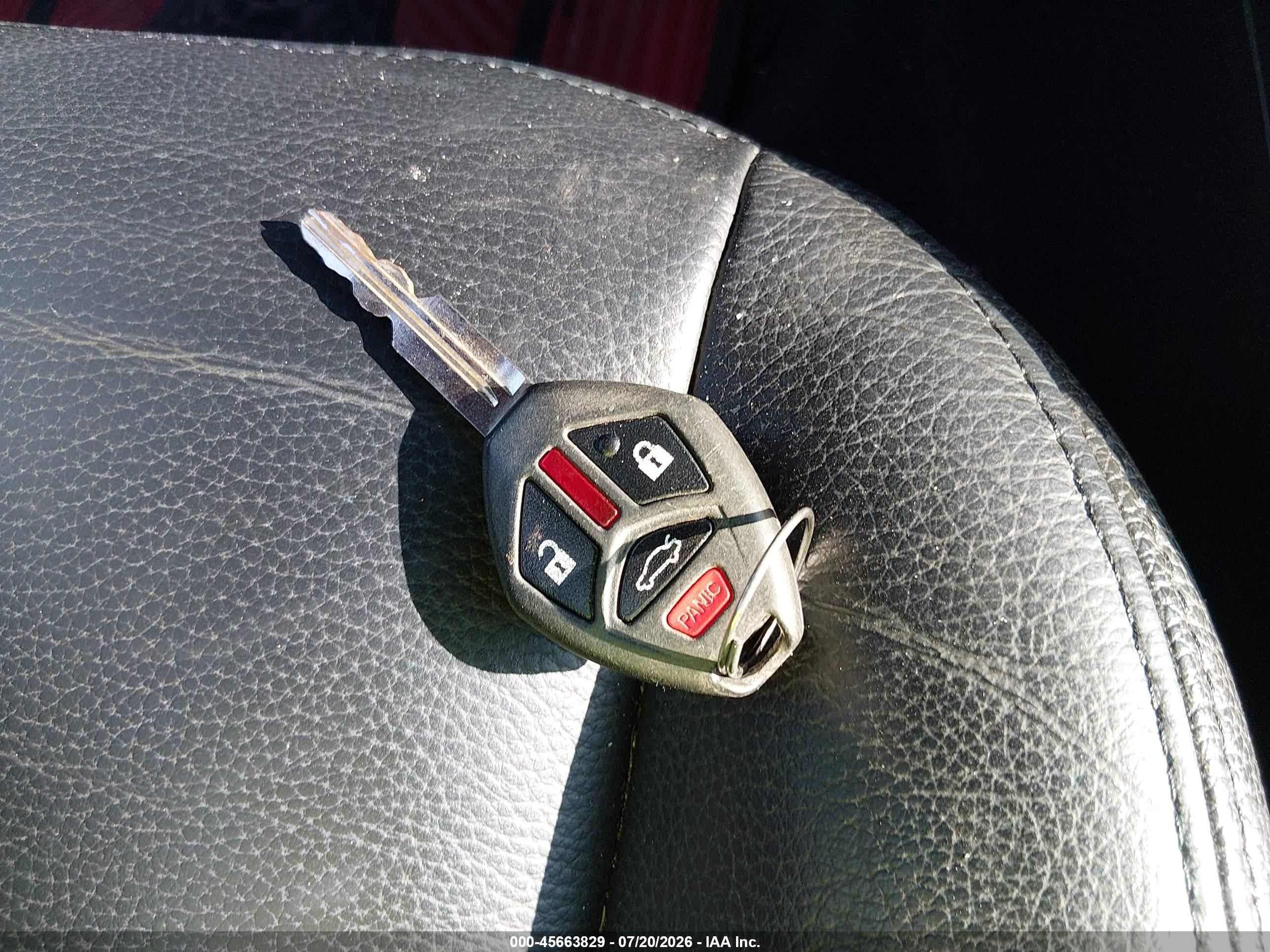 2012 Mitsubishi Galant Es/se Красный vin: 4A32B3FF6CE009838