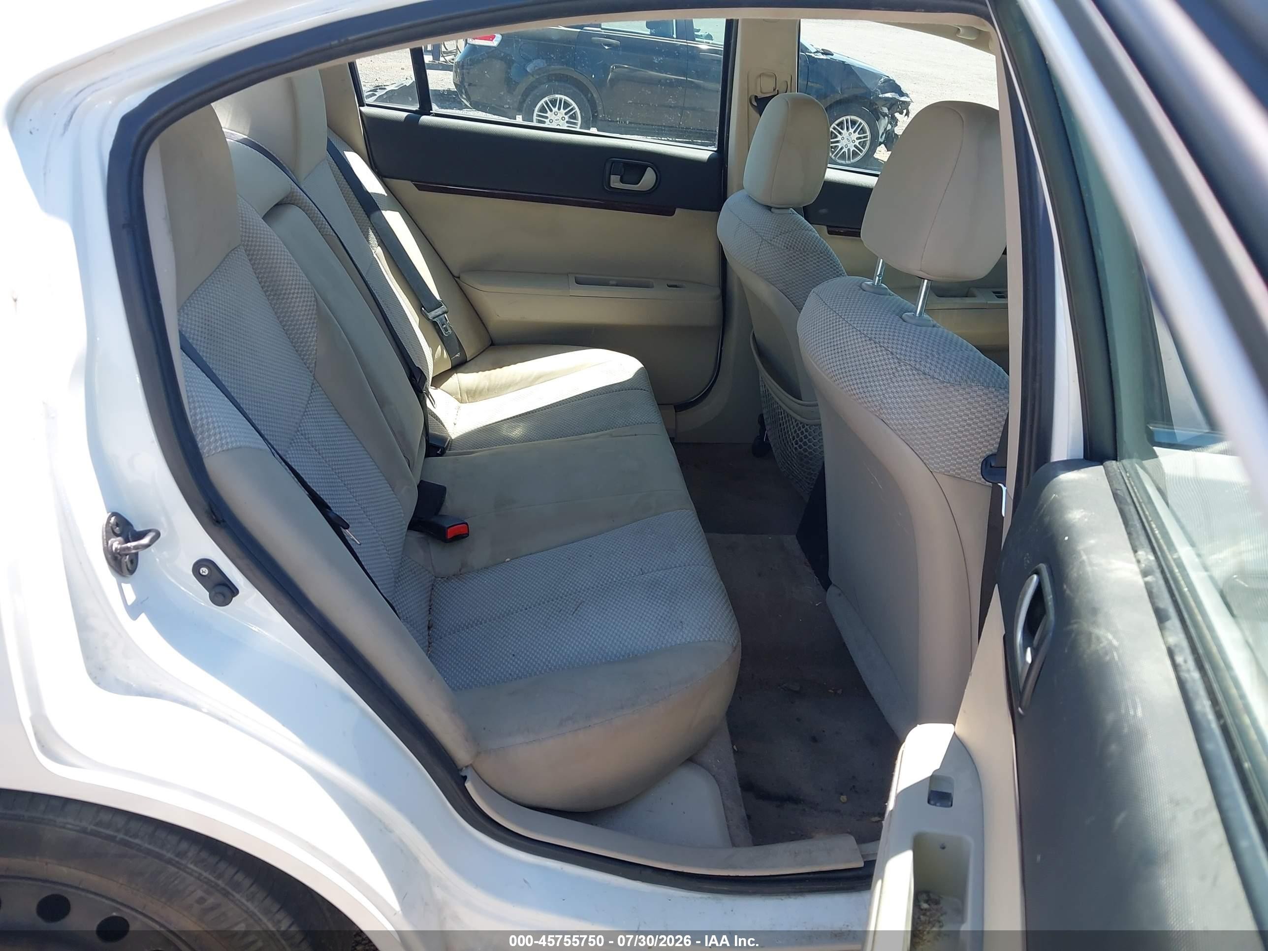 2012 Mitsubishi Galant Es/se White vin: 4A32B3FF6CE014294