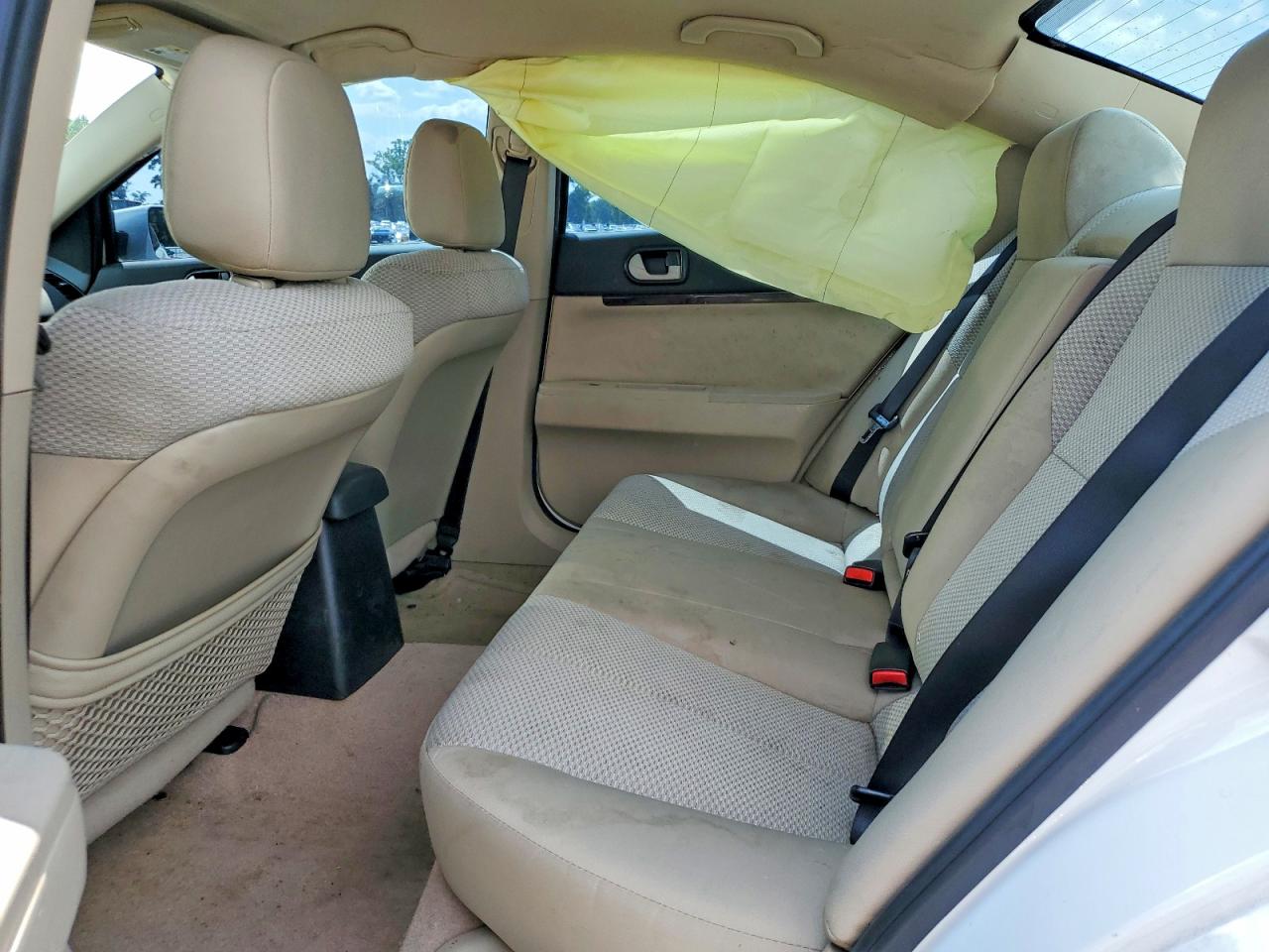 2012 Mitsubishi Galant Es White vin: 4A32B3FF6CE021651