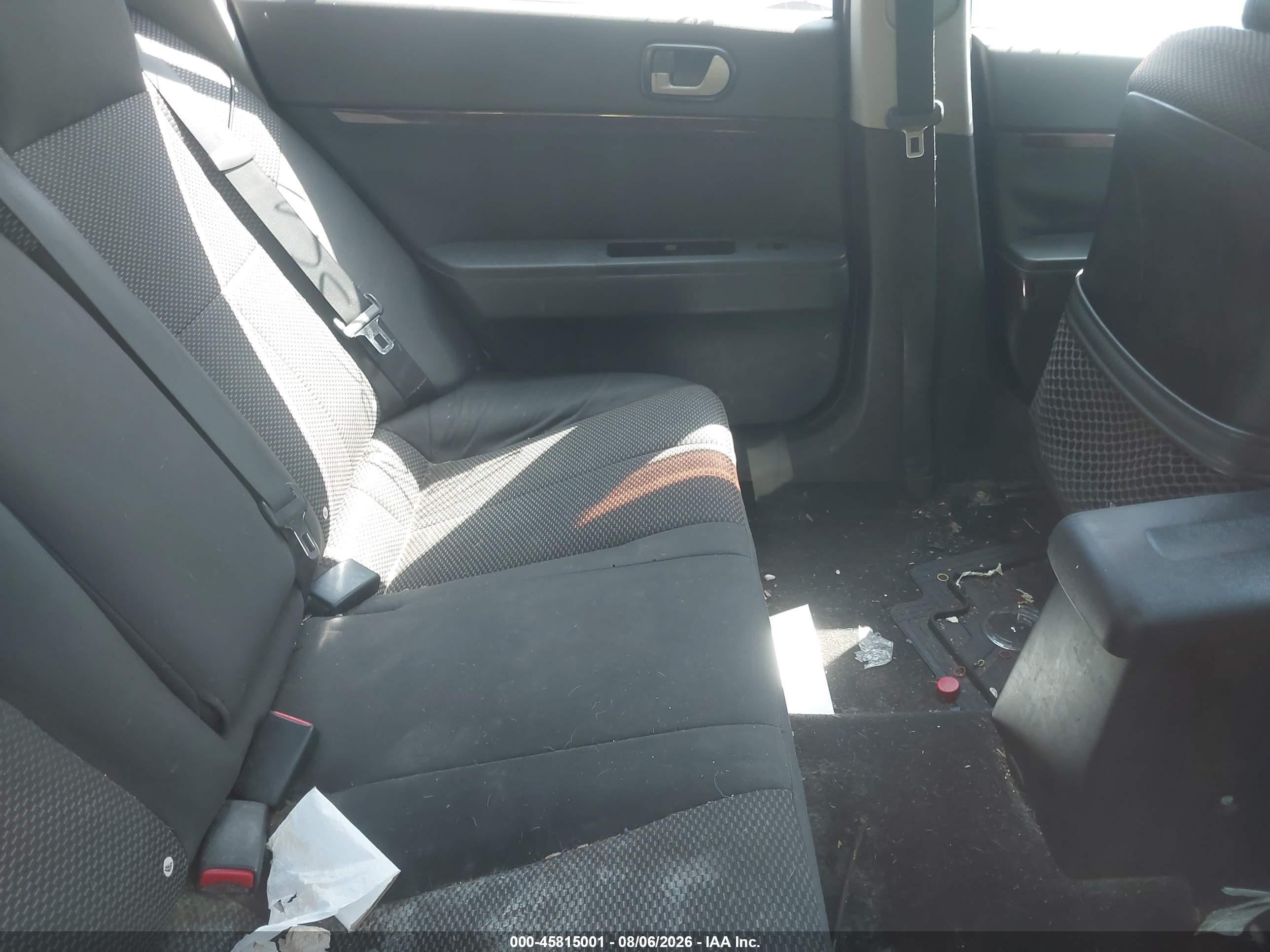 2012 Mitsubishi Galant Es/se Black vin: 4A32B3FF7CE023053