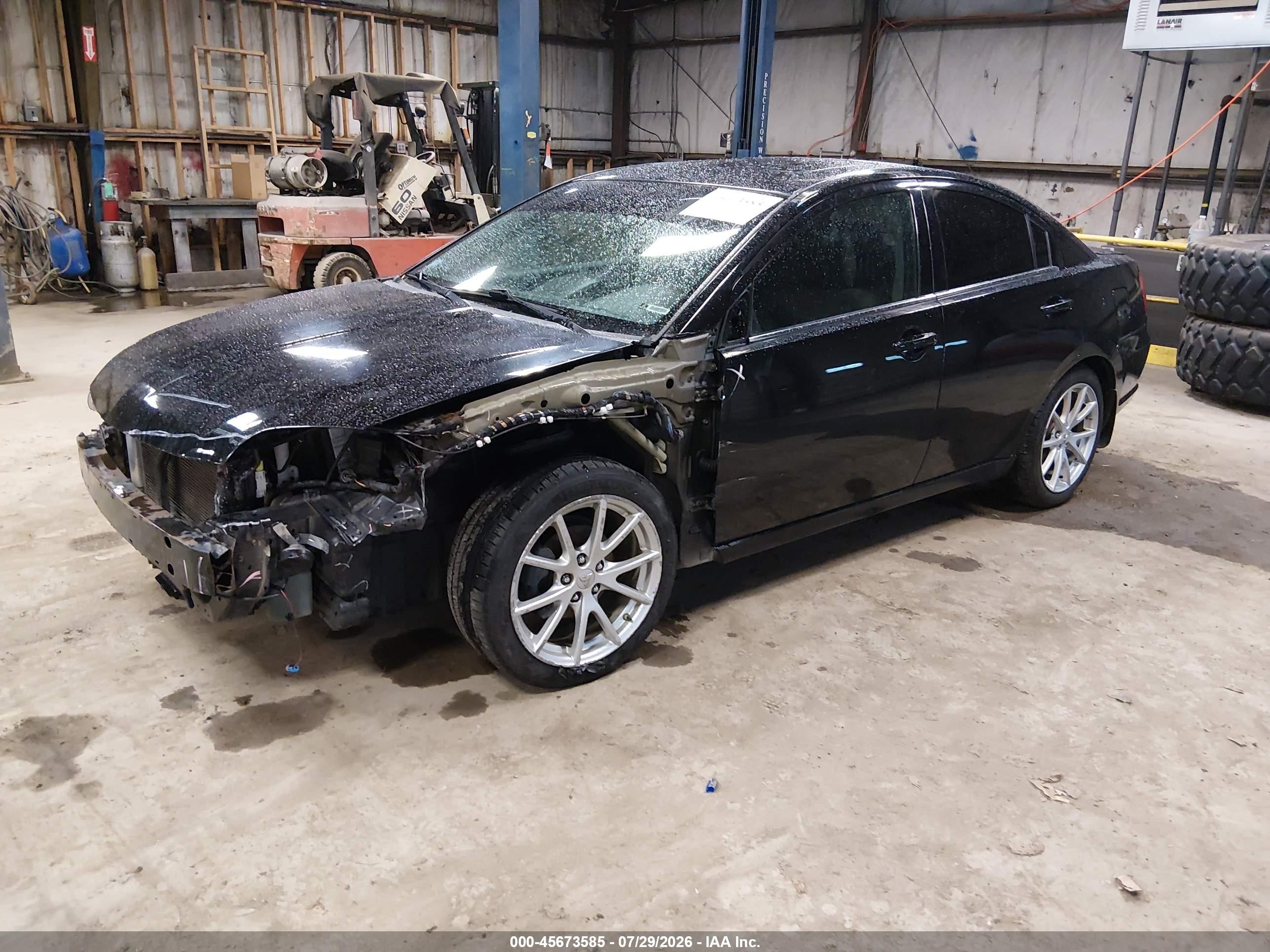 2012 Mitsubishi Galant Es/se Черный vin: 4A32B3FF8CE011283
