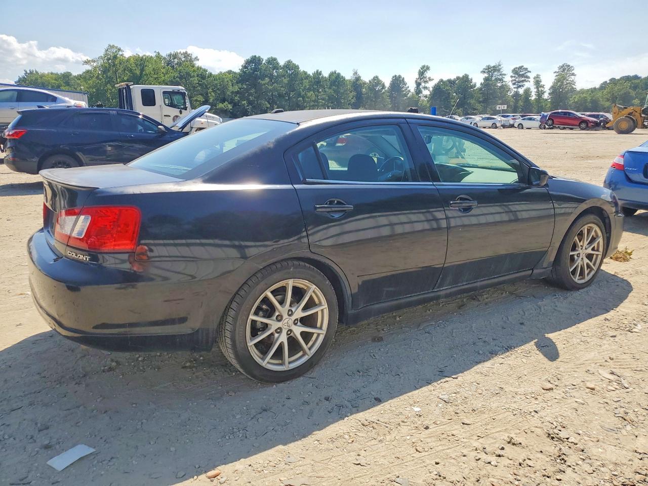 2012 Mitsubishi Galant Es Black vin: 4A32B3FF8CE024874