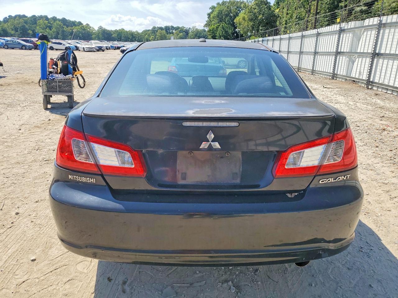 2012 Mitsubishi Galant Es Black vin: 4A32B3FF8CE024874