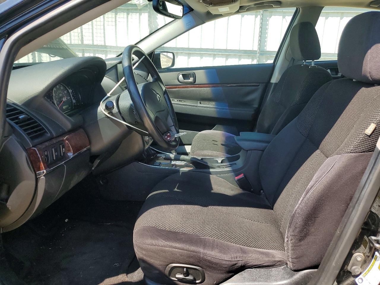 2012 Mitsubishi Galant Es Black vin: 4A32B3FF8CE024874