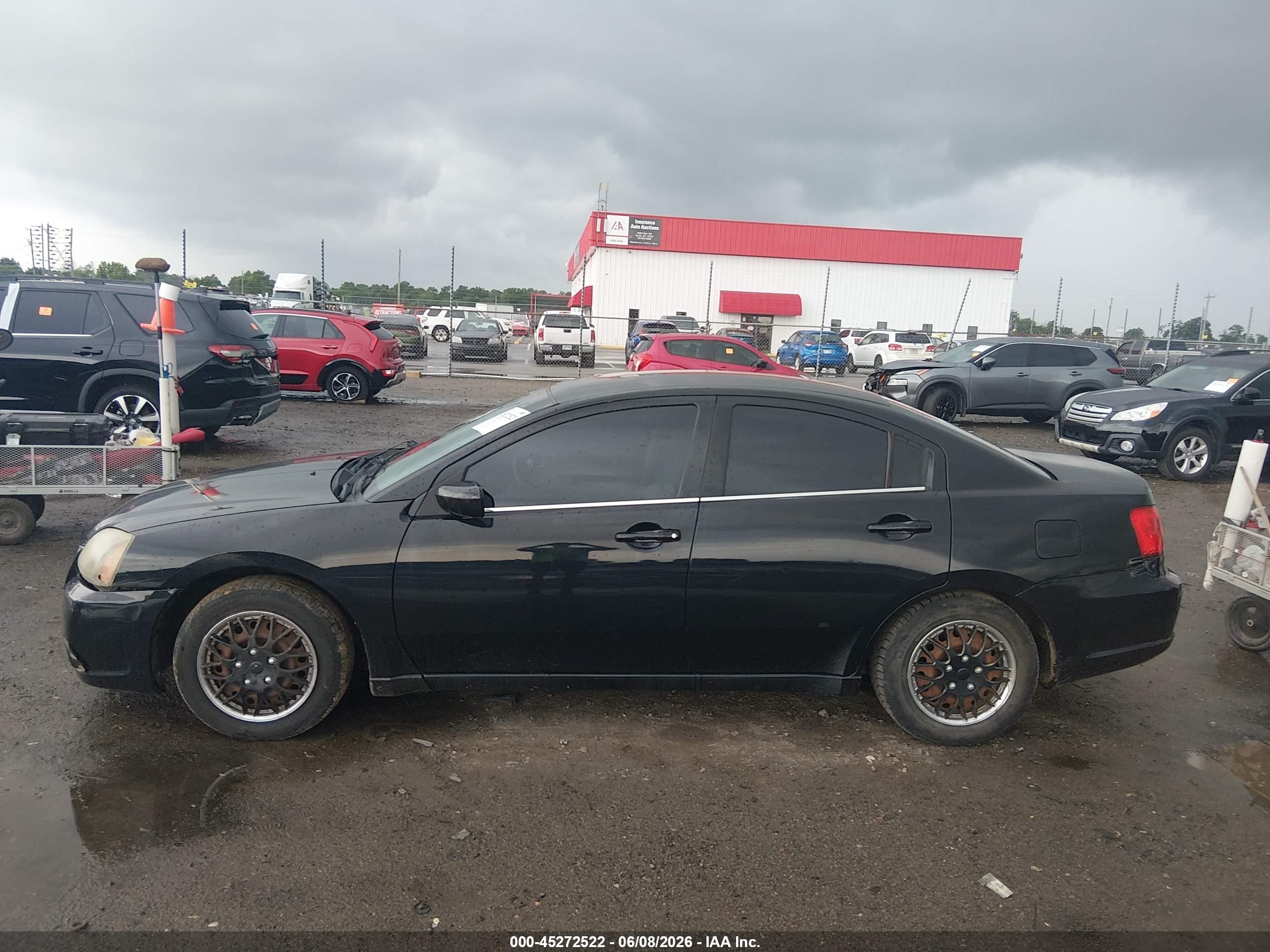 2011 Mitsubishi Galant Es/se Black vin: 4A32B3FF9BE008021