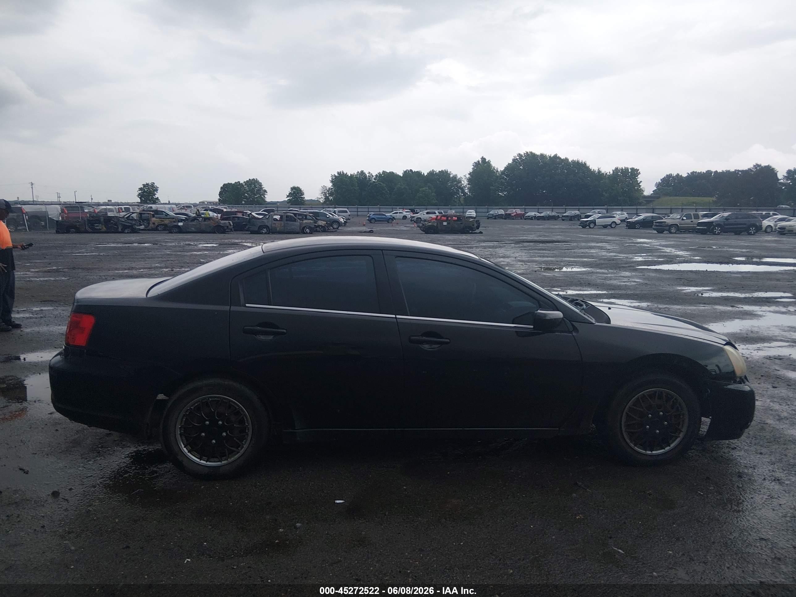 2011 Mitsubishi Galant Es/se Black vin: 4A32B3FF9BE008021