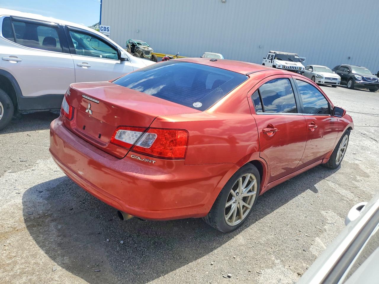 2011 Mitsubishi Galant Es Red vin: 4A32B3FF9BE031315
