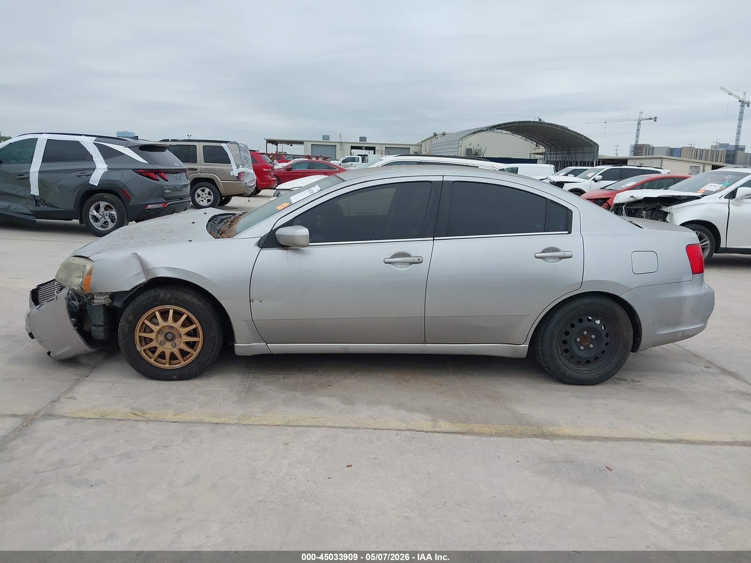 2012 Mitsubishi Galant Es/se Silver vin: 4A32B3FF9CE014824