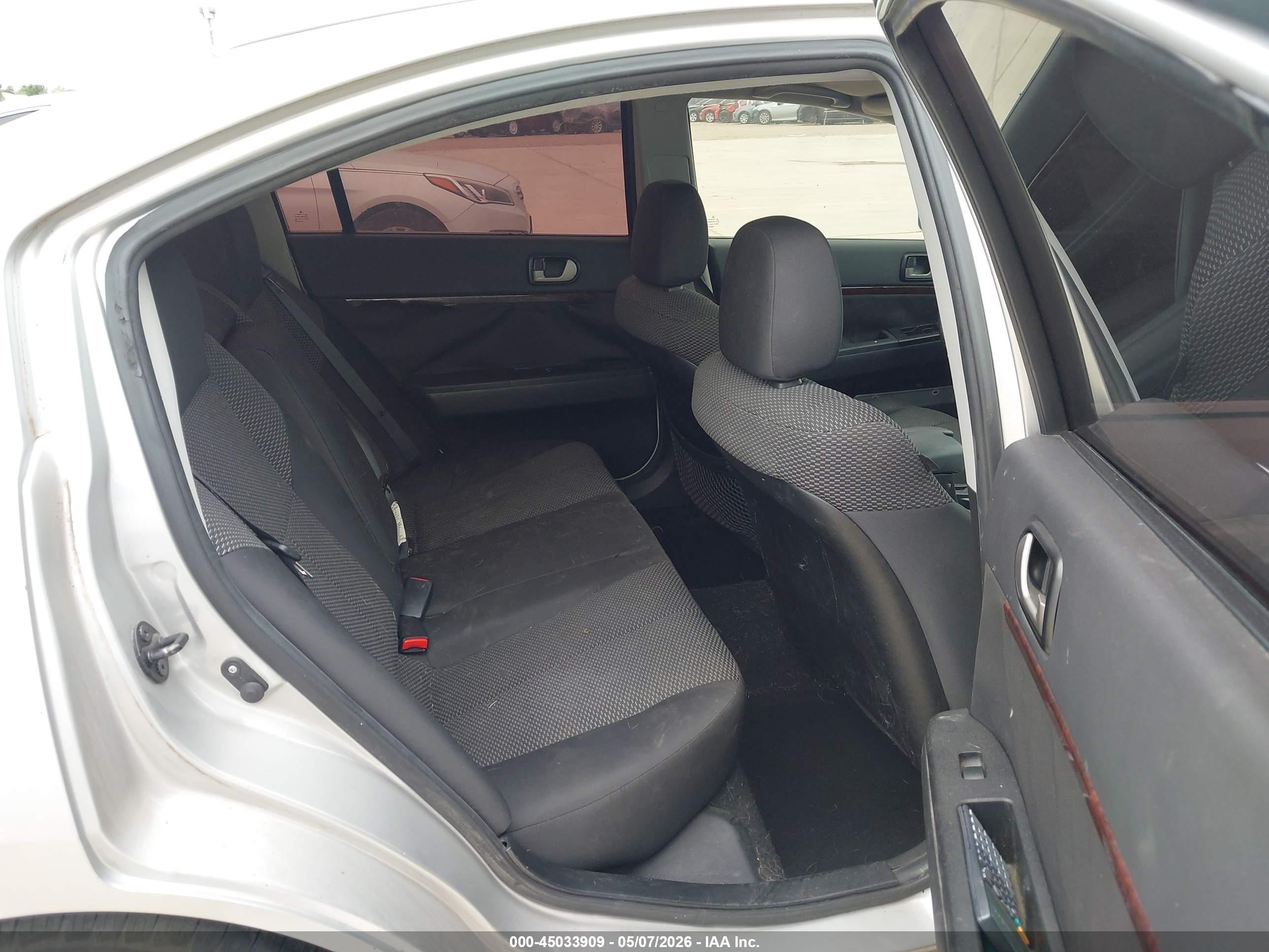 2012 Mitsubishi Galant Es/se Silver vin: 4A32B3FF9CE014824