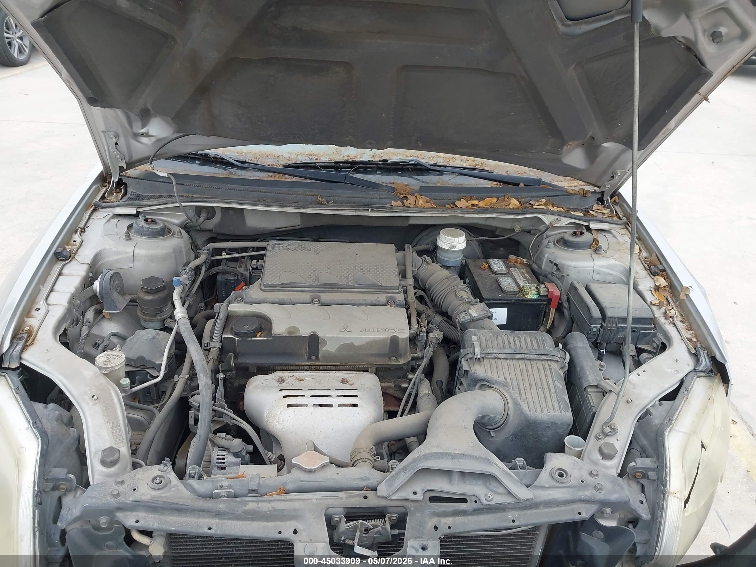 2012 Mitsubishi Galant Es/se Silver vin: 4A32B3FF9CE014824
