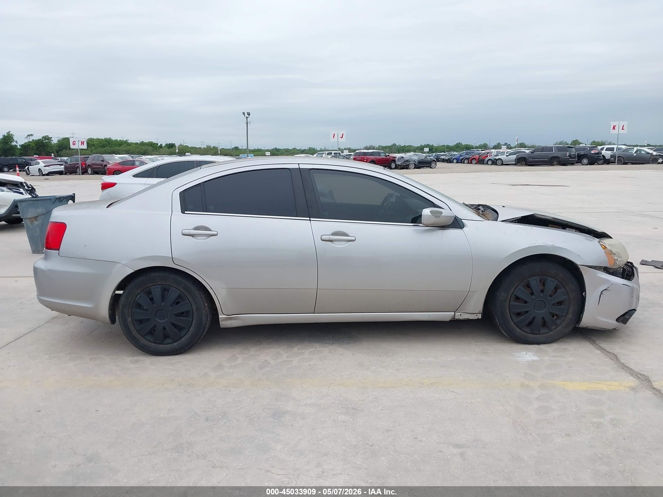 2012 Mitsubishi Galant Es/se Silver vin: 4A32B3FF9CE014824